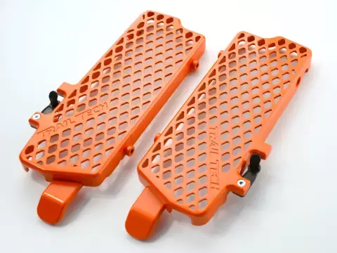 KTM Pre-2016 Trail Tech Radiator Guards - Orange