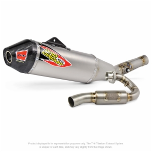 KTM350SX-F'13-15 Pro Circuit Ti-6 Titanium Full Exhaust System