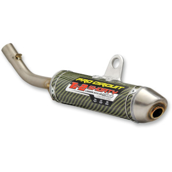 KTM65SX'16-23 Pro Circuit Ti-2 Shorty Carbon Kevlar/Titanium Silencer