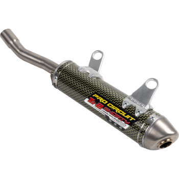 KTM 250/300SX '23-24 / 300XC/XC-W '24 Pro Circuit Ti-2 Shorty Carbon Kevlar/Titanium Silencer