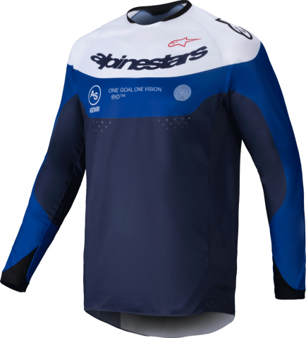 Alpinestars Pro-Dura Jersey Blue/White