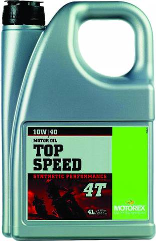MOTOREX TOP SPEED 4T 10W40 (4 LITERS)