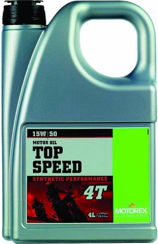 MOTOREX TOP SPEED 4T 15W50 (4 LITERS)