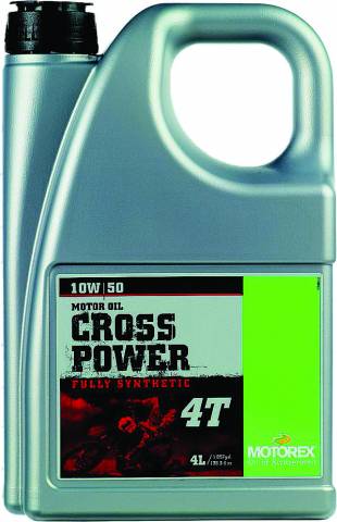 MOTOREX CROSS POWER 4T 10W50 (4 LITERS)