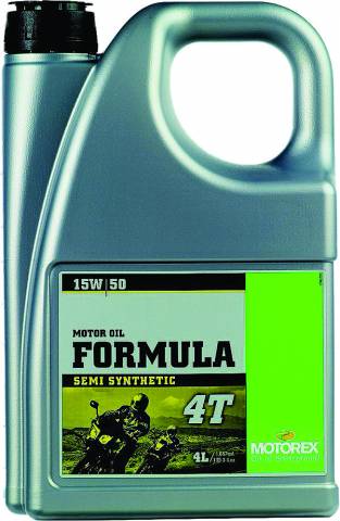 MOTOREX FORMULA 4T 15W50 (4 LITERS)