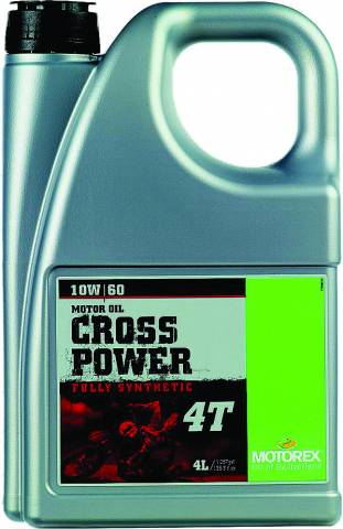 MOTOREX CROSS POWER 4T 10W60 (4 LITERS)