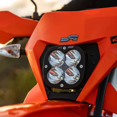 Main image of item: KTM 350/450/500 EXC-F/XW-F/XCF-W - BAJA DESIGNS XL80 (D/C) Headlight Kit w/ Hi-Low Harness