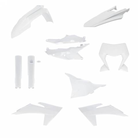 KTM 500 EXC-F'24-26 Acerbis Full Plastic Kit White