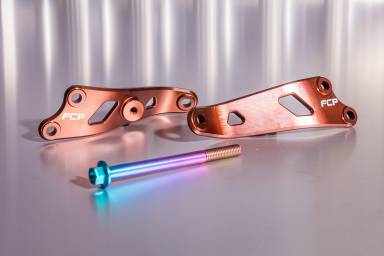 Main image of item: KTM125/150SX'19-22 FCP Titanium Engine Mount Kit
