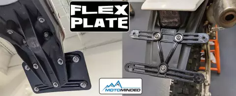 Flex Plate License Plate Holder
