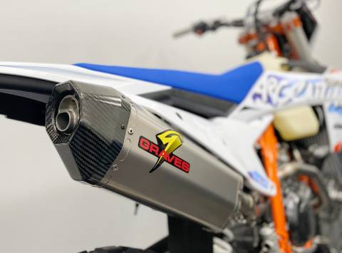 KTM350EXC-F'24-25 Graves Titanium Slip-On Exhaust
