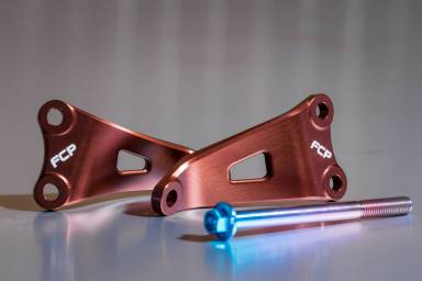 Main image of item: KTM 250/350 SX-F/XC-F '19-22 FCP Titanium Engine Mount Kit