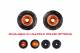 Image 3: KTM1290 SUPER ADVENTURE R'17-22 T-REX RACING FRONT AXLE SLIDERS