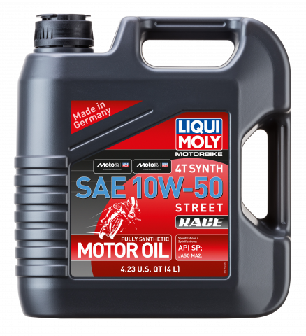 Liquimoly 10w50 Full Synthetic 4T Engine Oil 1 Gallon