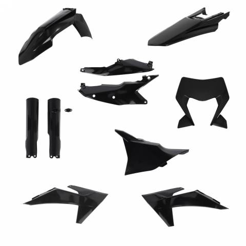 KTM 500 EXC-F'24-26 Acerbis Full Plastic Kit Black