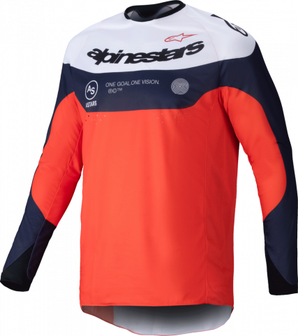 Alpinestars Pro-Dura Jersey Navy/Hot Orange