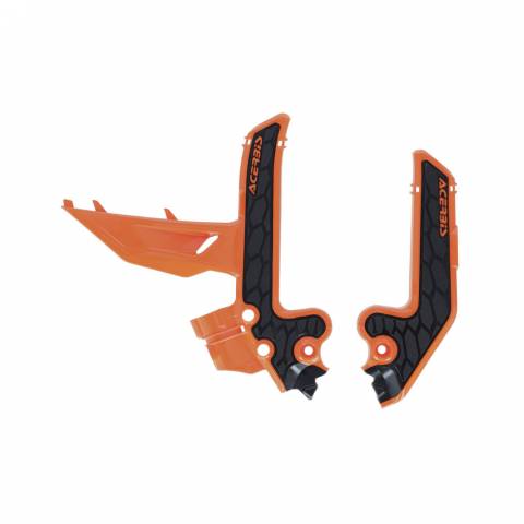 KTM85SX'25-26 Acerbis Frame Guards Orange Black