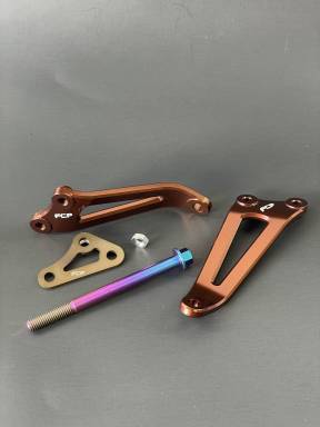 Main image of item: KTM 250/300 XC/XC-W '23-25 FCP Titanium Engine Mount Kit