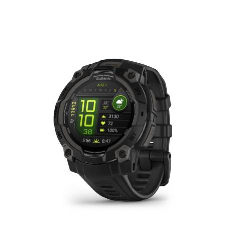 Garmin Instinct® 3 – 45 mm, AMOLED Black with Black Band