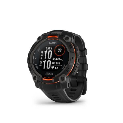 Garmin Instinct® 3 – 45 mm, Solar Black with Black Band