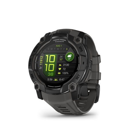 Garmin Instinct® 3 – 50 mm, AMOLED Black with Charcoal Band