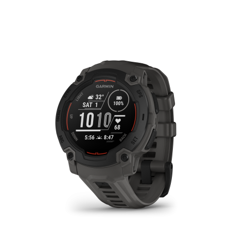 Garmin Instinct® E – 45 mm Black with Charcoal Band