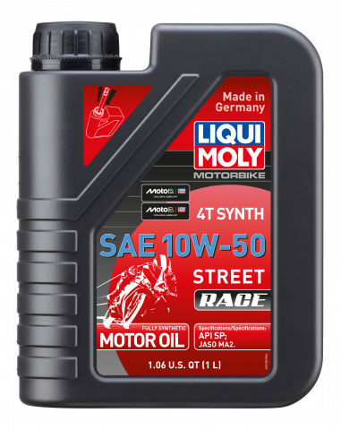 Liquimoly 10w50 Full Synthetic 4T Engine Oil 1 Liter