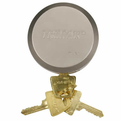 Trimax Shackle-Less Steel Padlock